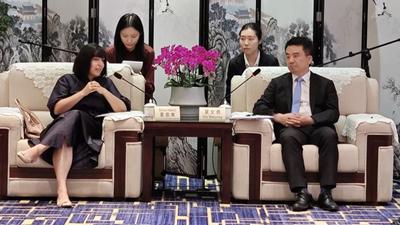 江西省副省长夏文勇会见葡萄牙驻上海总领事夏思雅