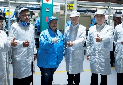 海信南非生产基地成立11周年 惠及当地发展