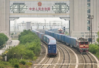 经满洲里铁路口岸对共建“一带一路”国家进出口贸易值同比增长3.2%