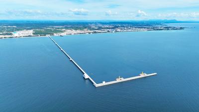 马来西亚沙捞越甲醇厂码头BEPCC项目建成投产