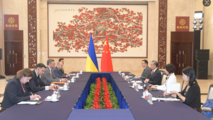 Chinese FM stresses strengthening China-Ukraine practical cooperation