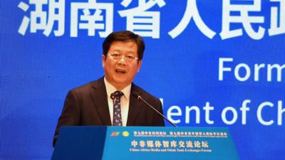 湖南省中非经贸合作促进研究会徐湘平：探索中非智库经贸深度合作研究新路径