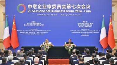 李强同意大利总理梅洛尼共同出席中意企业家委员会第七次会议开幕式