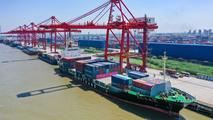 Ship export revenue growth in China's Jiangsu robust in H1