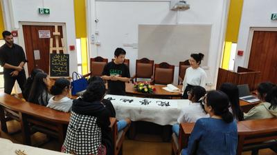 “兰亭·雅集”中国书法大师班在毛里求斯成功举办