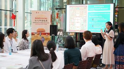 “让文物活起来——故宫传统文化学习体验”活动在曼谷举行