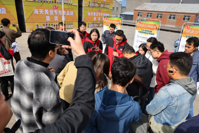 深入黄豆生产基地开展溯源活动，从源头看见海天味业的品质担当