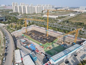 打造5A级能源总部大厦  云拓商务中心建设质速并举