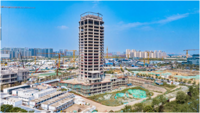 西安高新区未来创元中心项目一期加速建设