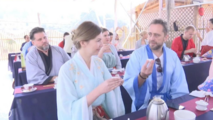 Latvian delegation delves into tea culture in central China