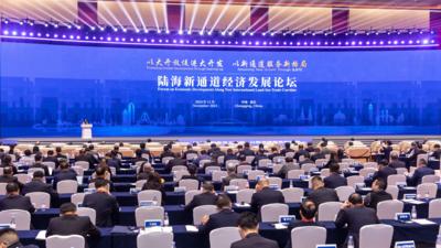 2024陆海新通道经济发展论坛在重庆举行