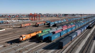 今年二连浩特铁路口岸通行中欧班列已突破3000列