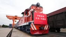 Update: China's small commodity hub celebrates decade of China-Europe freight train expansion