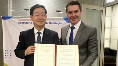 住房城乡建设部副部长姜万荣率团访问巴西