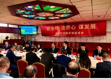 比利时浙江籍侨领座谈会：凝聚侨心  共谋发展