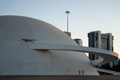 巴西利亚的城市中轴线掠影