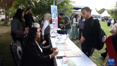 中资企业校园招聘会在埃及苏伊士运河大学举办