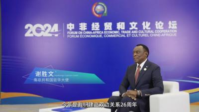 专访南非驻华大使：中南两国在深厚政治互信之上携手推进合作共赢