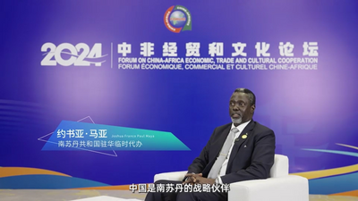 南苏丹驻华大使馆临时代办：中非经贸和文化论坛为加强中非合作提供机遇