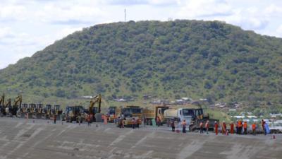 中企承建的肯尼亚斯瓦克大坝主体建设完工