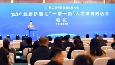 程红副主席出席丝路侨智汇——“一带一路”人才发展对话会