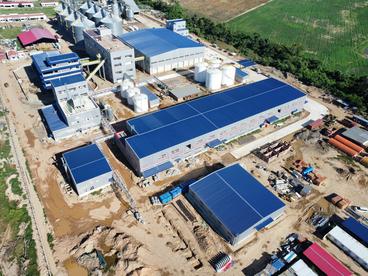 中企建设的玻利维亚大豆副产品加工厂项目落成