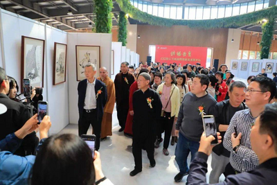 纳福吉庆—乙巳迎春书画展隆重开幕暨晋唐美术馆开馆