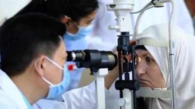 新华全媒+｜“健康快车”帮助塔吉克斯坦白内障患者重见光明