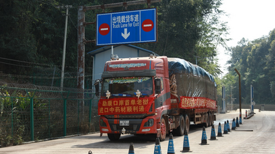 首批老挝中药材从中老边境勐康口岸入境 为云南普洱市对外开放带来新契机
