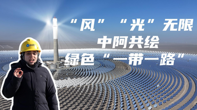 洋洋大观｜“风”“光”无限 中阿共绘绿色“一带一路”