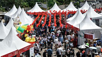 2025内罗毕中国春节庙会开幕