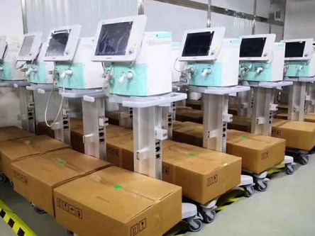 "Made in China" ventilators stand out amid fight against COVID-19  