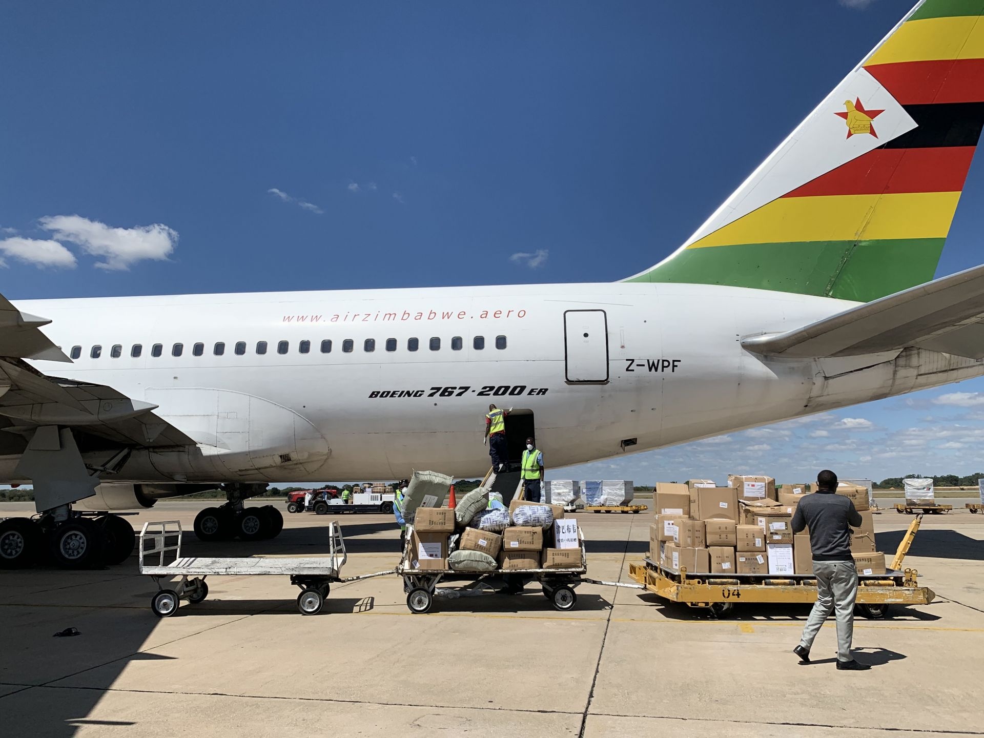 China stands in solidarity with Zimbabwe in battle against COVID-19 