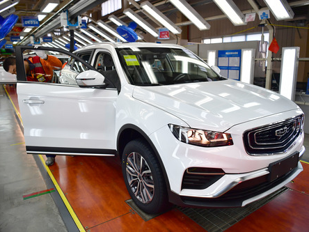 Chinese automaker Geely's sales up in September 