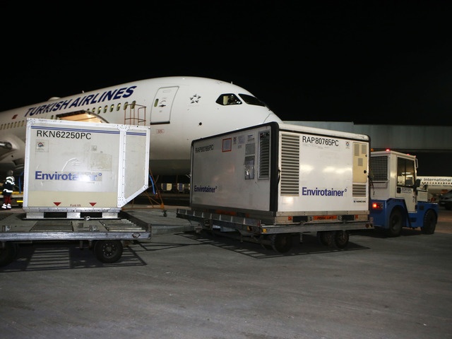 Ukraine receives first batch of Chinese CoronaVac COVID-19 vaccine 