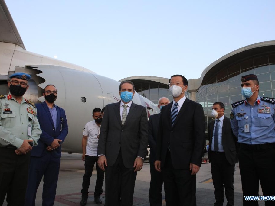 Jordan receives China-donated Sinopharm vaccines 