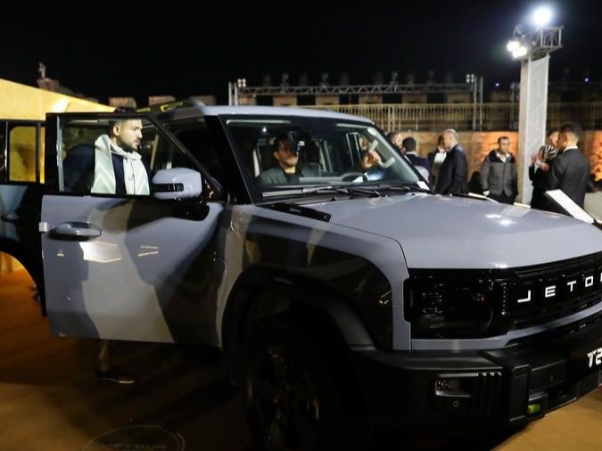 Chinese auto brand unveils 1st off-road model in Egypt