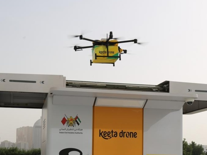 Chinese drone delivery service flies into overseas market